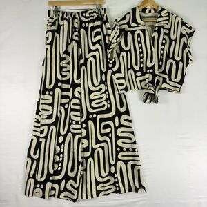 unknown brand The Perfect Linen Set- Black Combo-Large